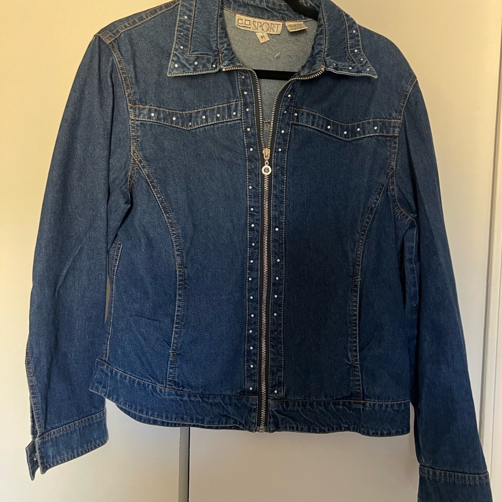 Women's Studded Denim Jacket